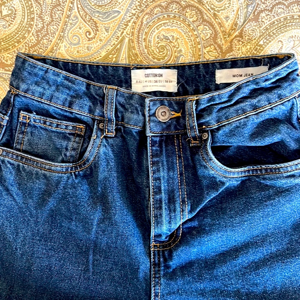 Cotton On Mom Jeans size 4